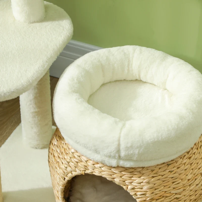 Nancy's Madail Krabpaal - Kattenboom - Kattengrot - Roomwit - ± 60 x 40 x 80 cm - Afbeelding 5