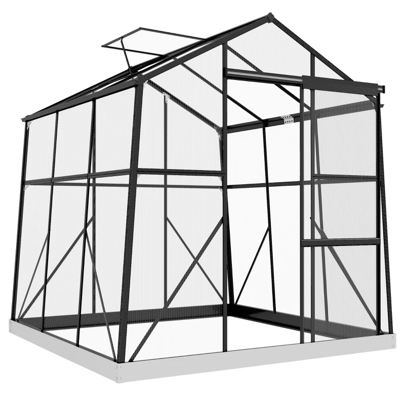 Nancy's Cordoba Kweekkas - Plantenkas - Tuinkas - ± 190 x 190 x 200 cm - Afbeelding 2