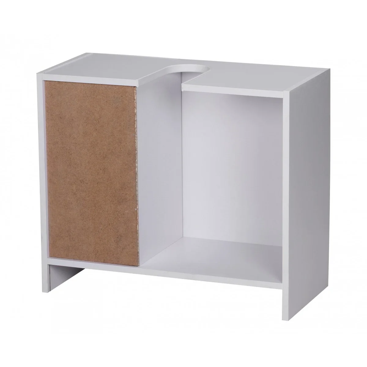 Nancy's Clovis Wastafelkast - Badkamerkast - Badmeubel - Badkamermeubel - Wit - ± 60 x 30 x 55 cm - Afbeelding 5