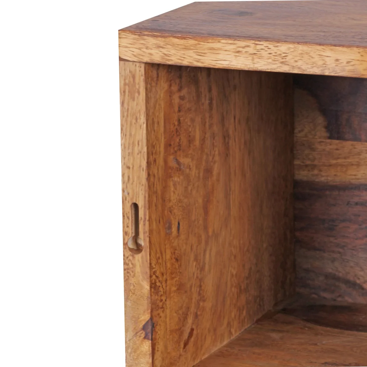 Nancy's Jericho Wandplanken Set Van 4 - Wandblokken - Massief Sheeshamhout - Verschillende afmetingen - Afbeelding 9
