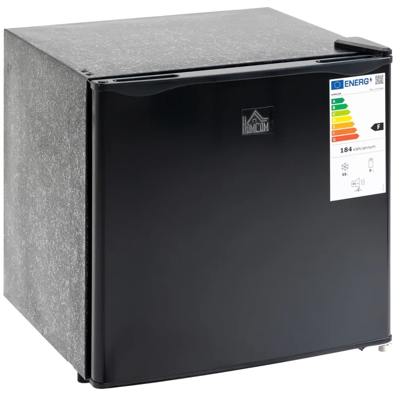 Nancy's Ambra Mini Vriezer - Kleine Vriezer - 35 Liter - Zwart - Afbeelding 2