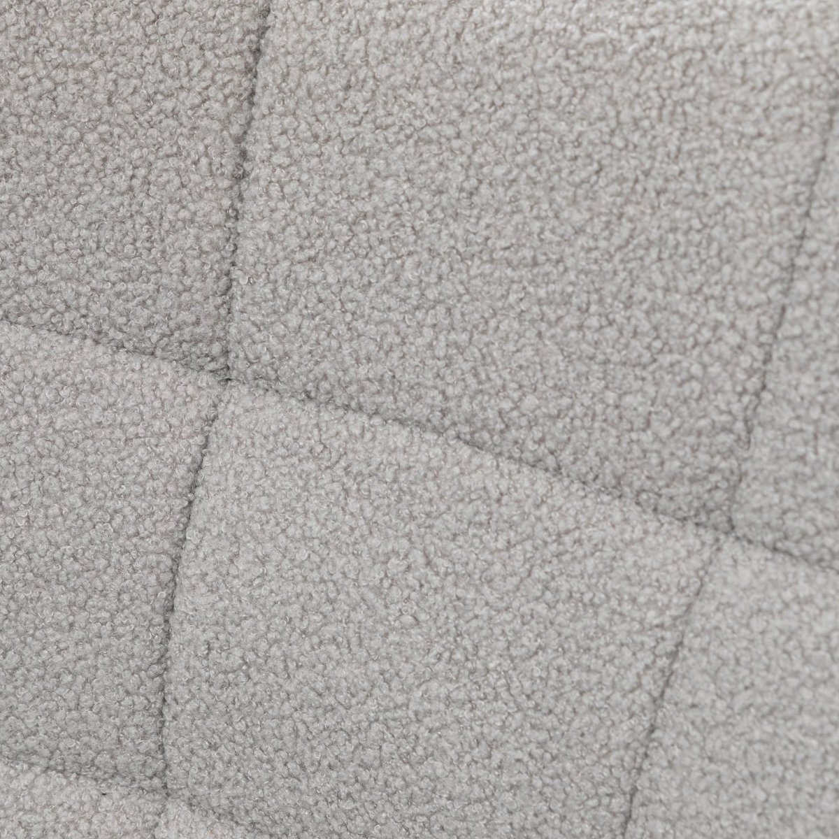 Nancy's Vinho Schommelstoel - Loungestoel - Relaxstoel - Lichtgrijs - Fleece - Afbeelding 5
